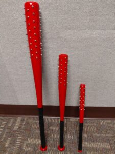 Red Jimmy Zombie Bat
